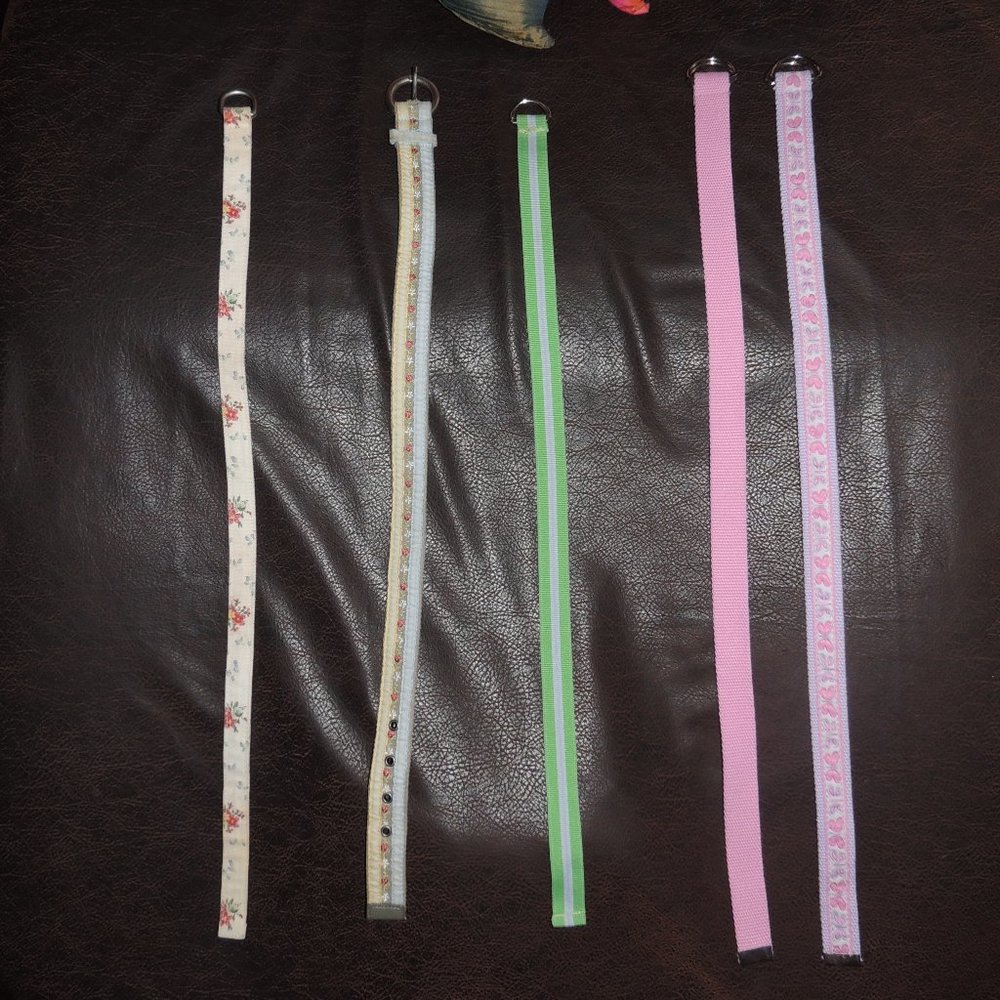 Gymboree & Baby Gap - Bundle of Girl's Belts - 3T/4T